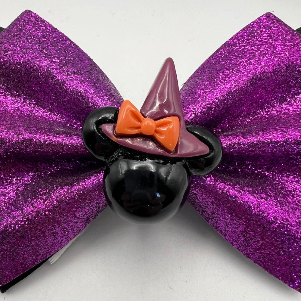Disney Mickey and Minnie Mouse Hair Accessory Lot of 4 VTG Retro Disneyana
